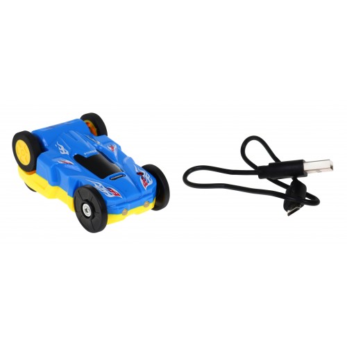 Interaktivní závodní dráha s tunelem + oboustranné auto pro děti 3+ Zvuky Světla 80 el.