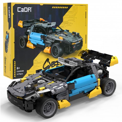 Technické bloky CaDA Cyber Night 1176 el. Dětský kočárek Wild Wolf 8+ sportovní vůz