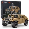 Technické bloky CaDA 3935 el. Vojenské vozidlo Humvee 1:8 pro děti 8+