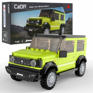 Technické bloky CaDA 192 el. Suzuki Jimny 1:24 terénní auto pro děti 8+
