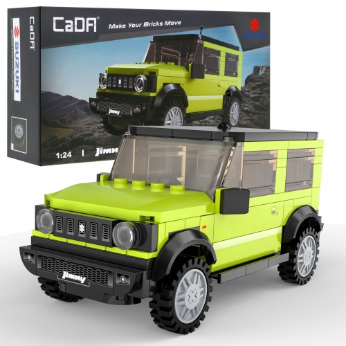 Technické bloky CaDA 192 el. Suzuki Jimny 1:24 terénní auto pro děti 8+