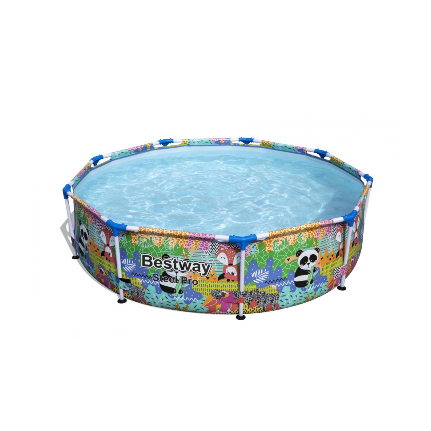 Dětský bazén Steel Pro Animal of the World BESTWAY 274X66CM 9 stop