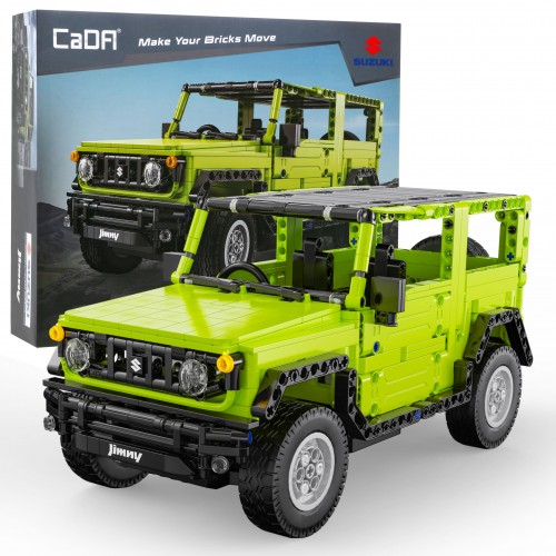 Technické bloky CaDA 579 el. Dálkové ovládání Suzuki Jimny Off-Road auto 1:12