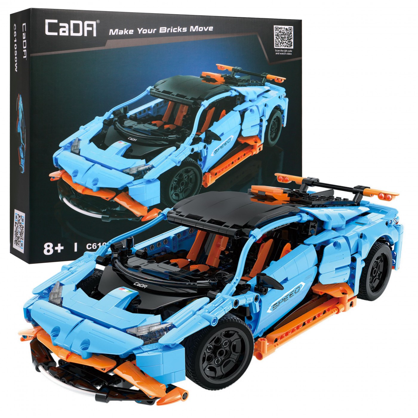 Technické bloky CaDA 1120 el. Koloběžka Speed Cowboy pro děti od 8let