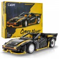 Technické bloky CaDA Cyber Night 1682 el. Turbo-V sportovní vůz pro děti 8+
