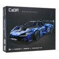 Technické bloky CaDA 2088 el. Závodní auto Dark Knight GTR pro děti od 8let