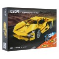 Technické bloky CaDA 357 el. Bleskové sportovní auto s výsuvným pohonem pro děti 6+