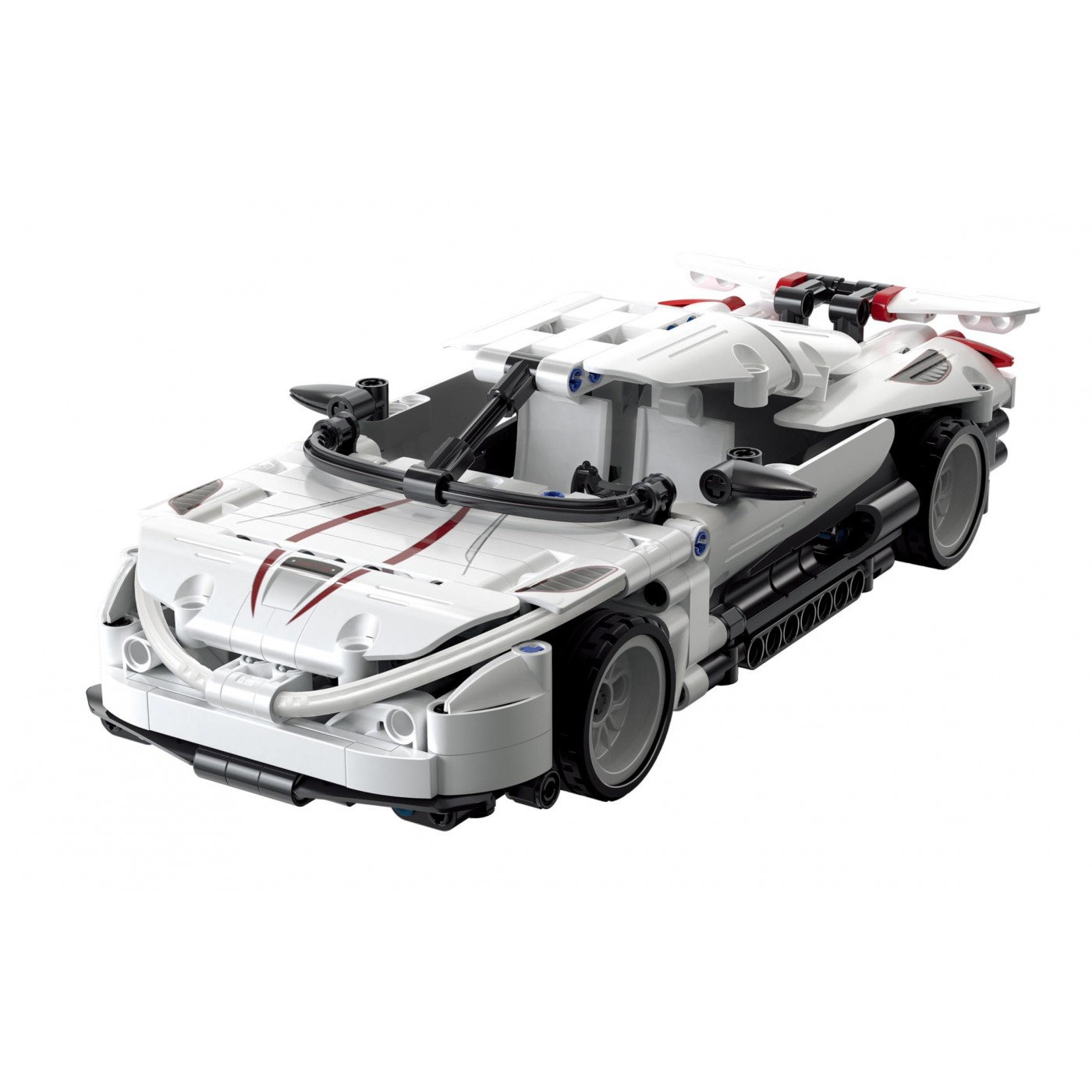 Technické bloky CaDA 368 el. Sportovní auto Apocalypse se stahovacím pohonem pro děti 6+