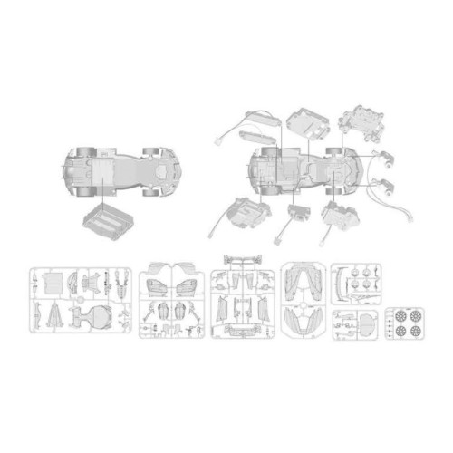 Ferrari FXX-K Evo RASTAR model 1:18 Dálkové ovládání auta + 2,4 GHz dálkové ovládání