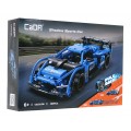 Technické bloky CaDA 380 el. shadowové sportovní auto s výsuvným pohonem pro děti 6+