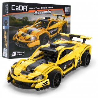 Technické bloky CaDA 417 el. Dálkové ovládání Assassin Race auto pro děti 6+