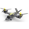 Technické bloky CaDA 1424 el. Dětský vrtulník Tiltrotor Aircraft 6+ pohyblivých dílů
