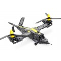 Technické bloky CaDA 1424 el. Dětský vrtulník Tiltrotor Aircraft 6+ pohyblivých dílů