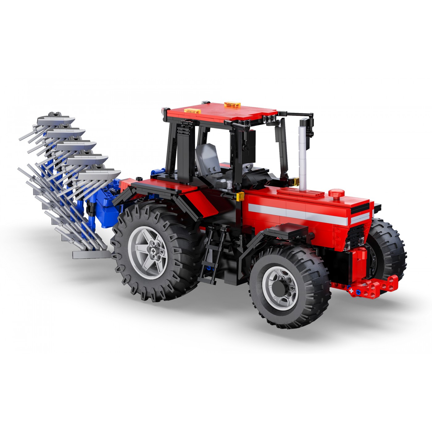 Technické bloky CaDA Master 1675 el. Traktor s dálkovým ovládáním Eric Trax Plug-in