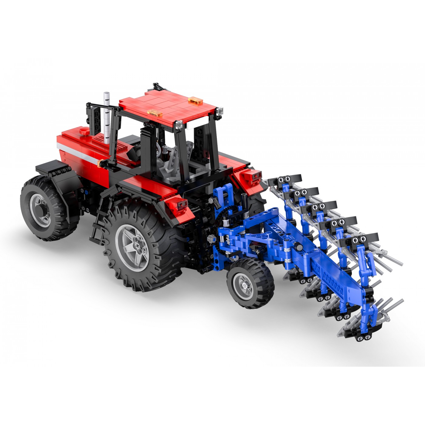 Technické bloky CaDA Master 1675 el. Traktor s dálkovým ovládáním Eric Trax Plug-in