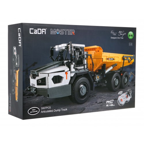 Technické bloky CaDA Master 3067 el. Dálkově ovládaný sklápěč Goliath Eric Trax