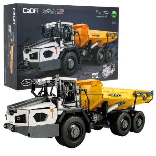 Technické bloky CaDA Master 3067 el. Dálkově ovládaný sklápěč Goliath Eric Trax