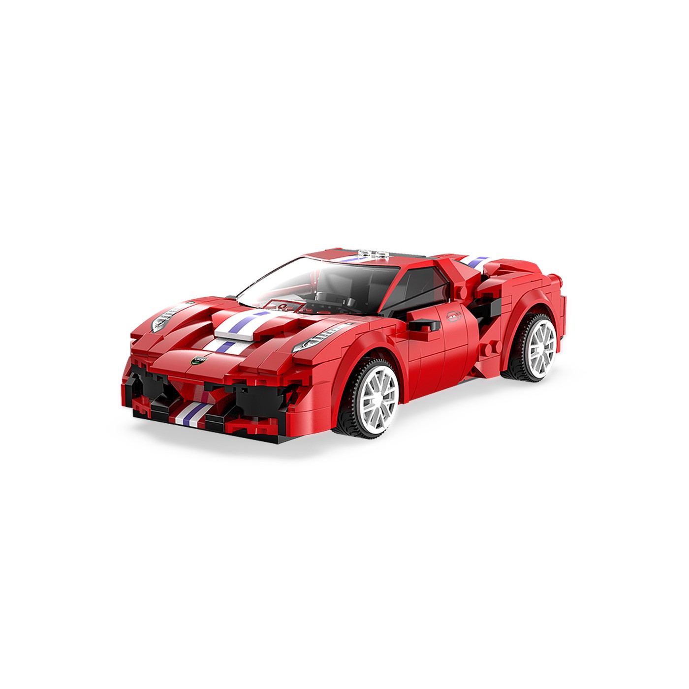 Technické bloky CaDA 306 el. Dálkové ovládání 488 Závodní auto Sportovní auto