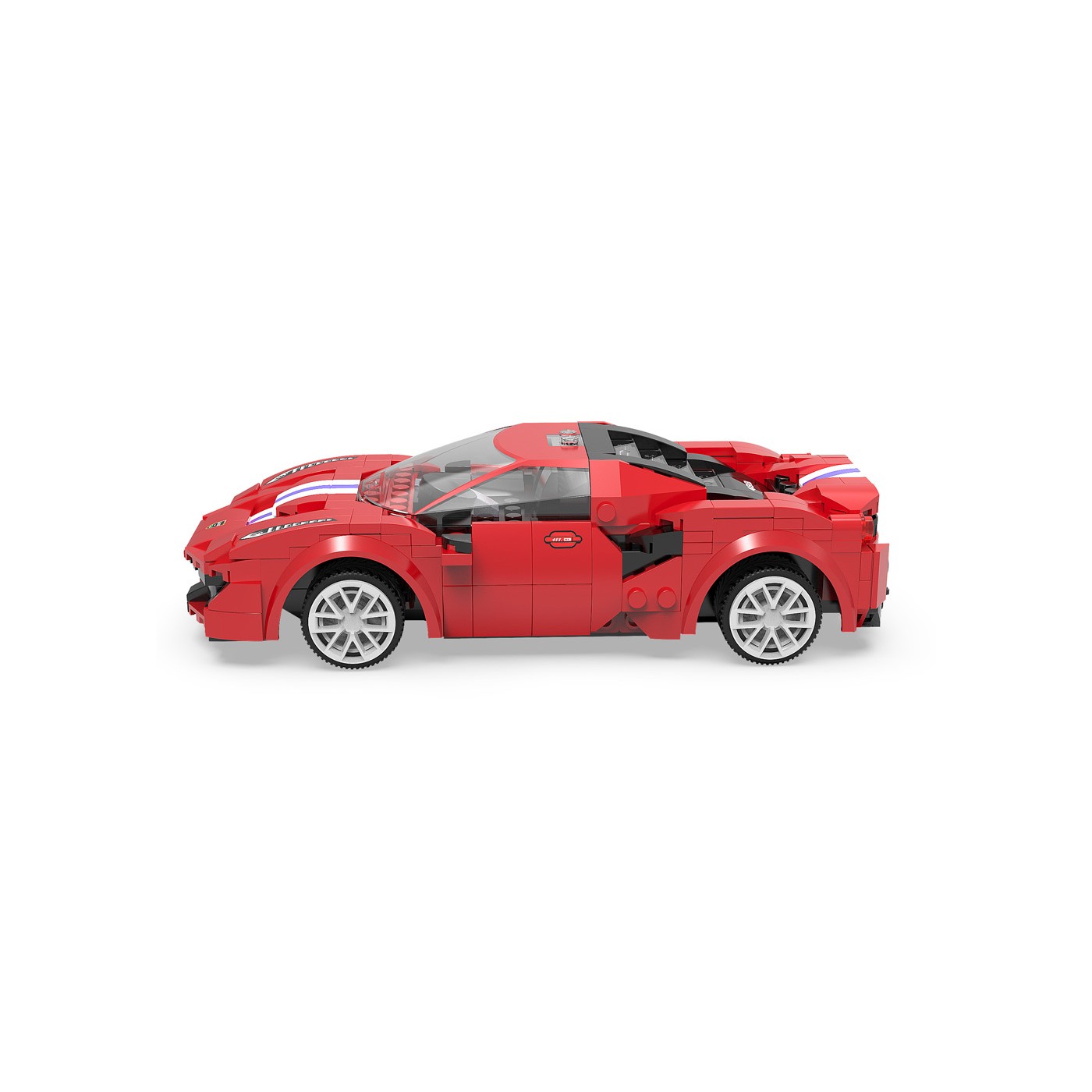 Technické bloky CaDA 306 el. Dálkové ovládání 488 Závodní auto Sportovní auto