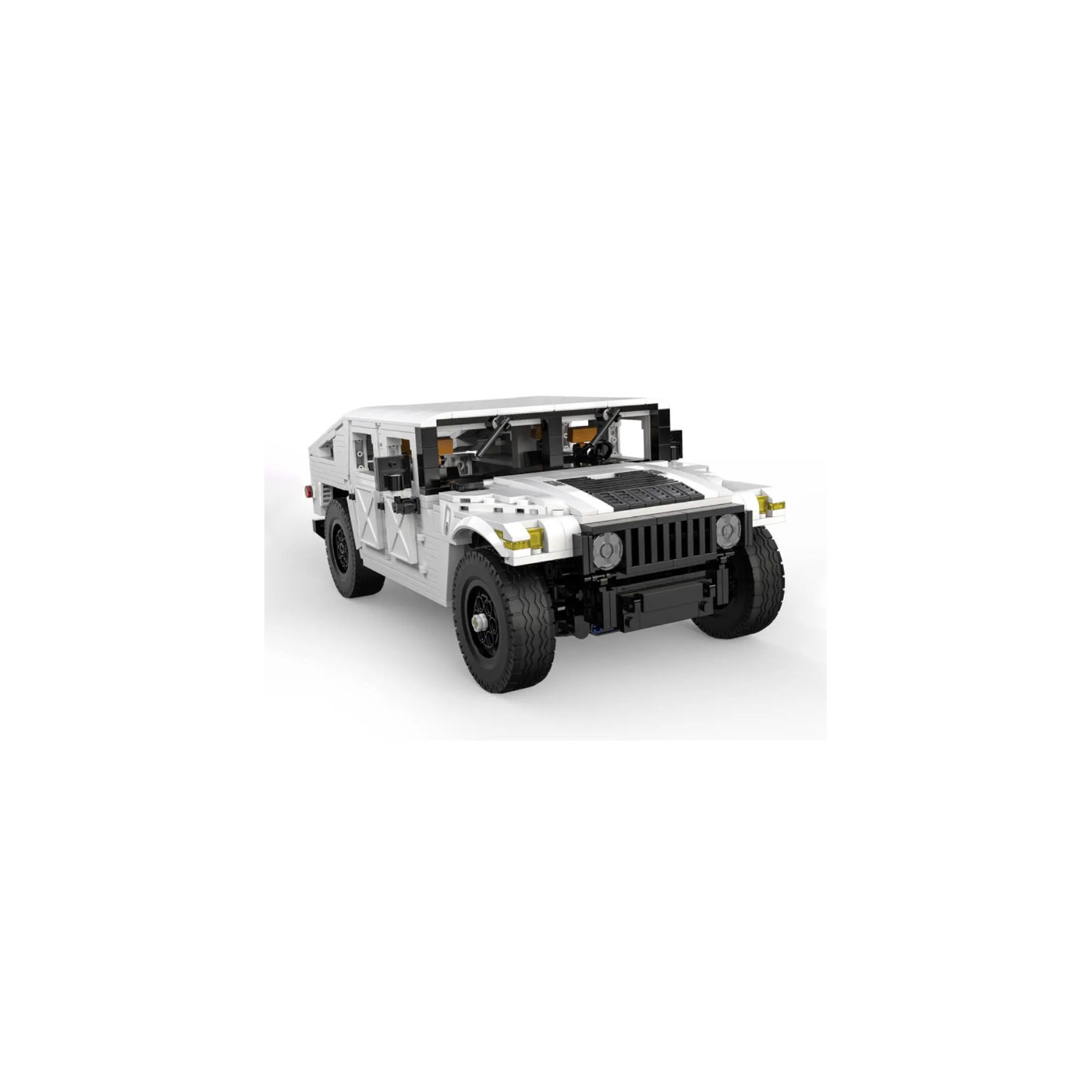 Technické bloky CaDA 1386 el. Vojenské vozidlo Humvee 1:12 pro děti 8+