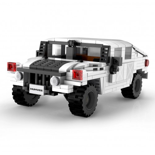 Technické bloky CaDA 328 el. Vojenské vozidlo Humvee 1:24 pro děti 8+