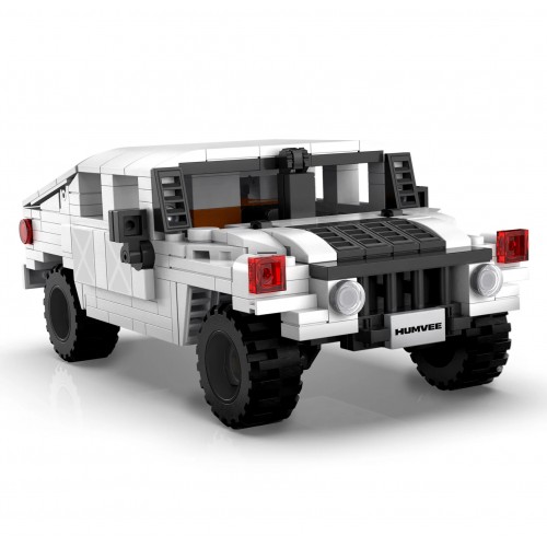 Technické bloky CaDA 328 el. Vojenské vozidlo Humvee 1:24 pro děti 8+
