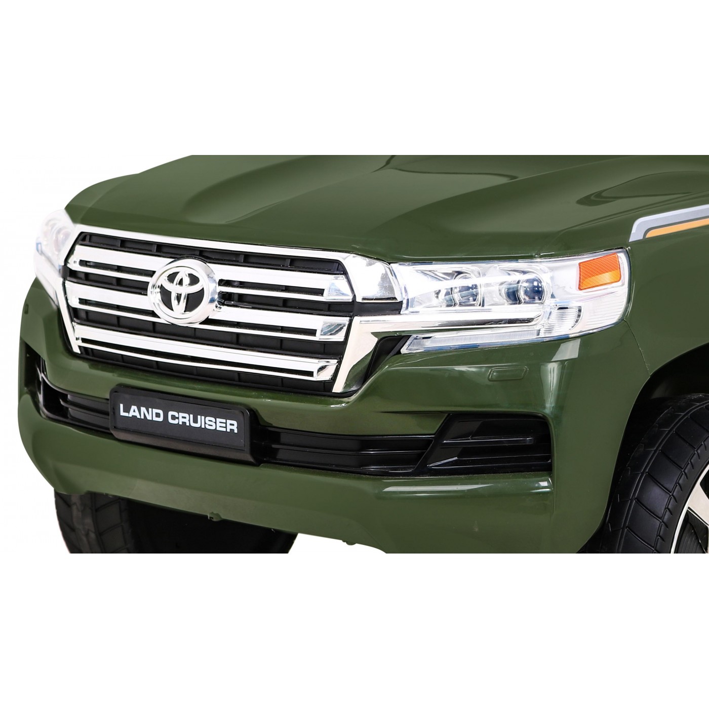 Toyota Land Cruiser Bateriově napájené Zelené dálkové úložiště EVA Pomalý start LED MP3