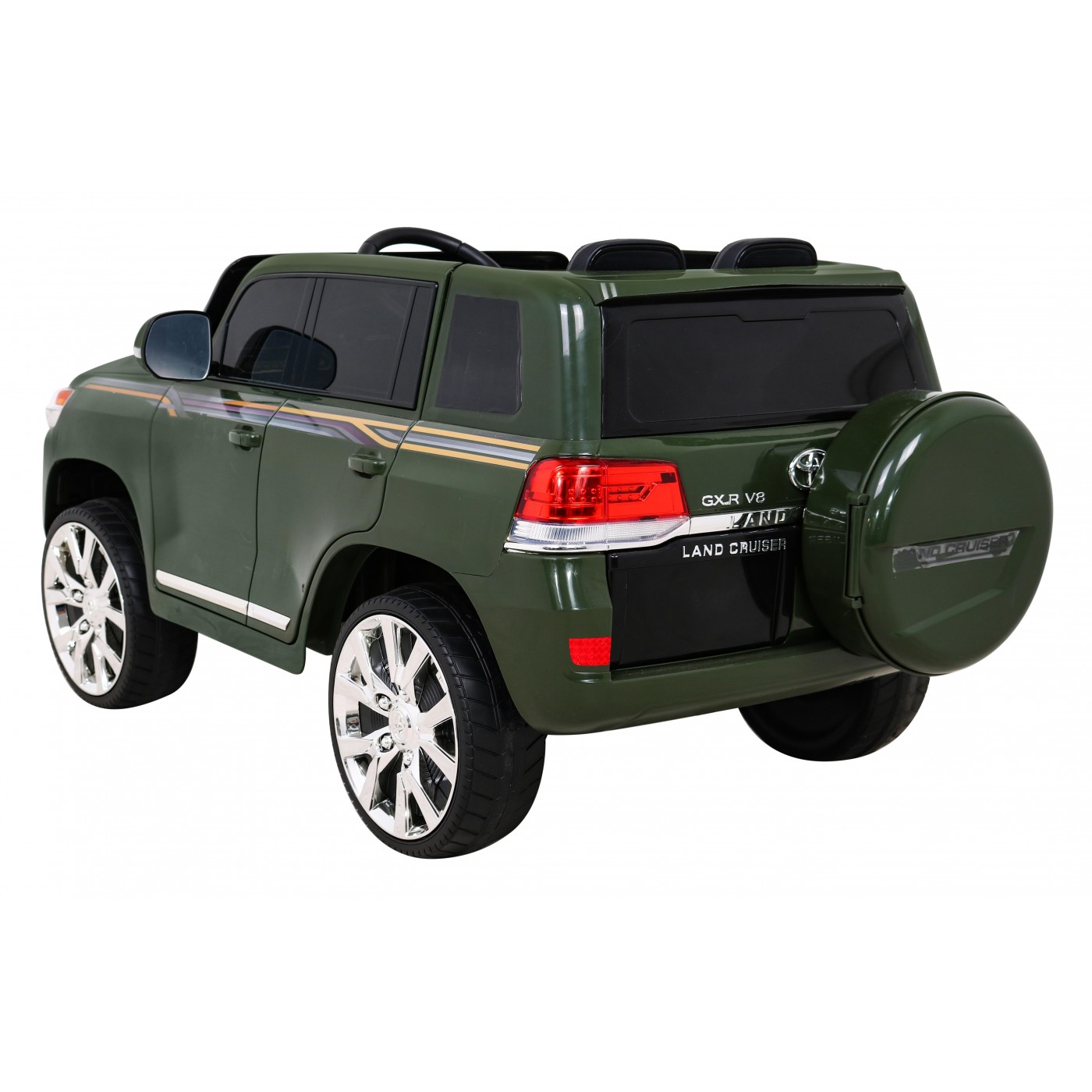 Toyota Land Cruiser Bateriově napájené Zelené dálkové úložiště EVA Pomalý start LED MP3