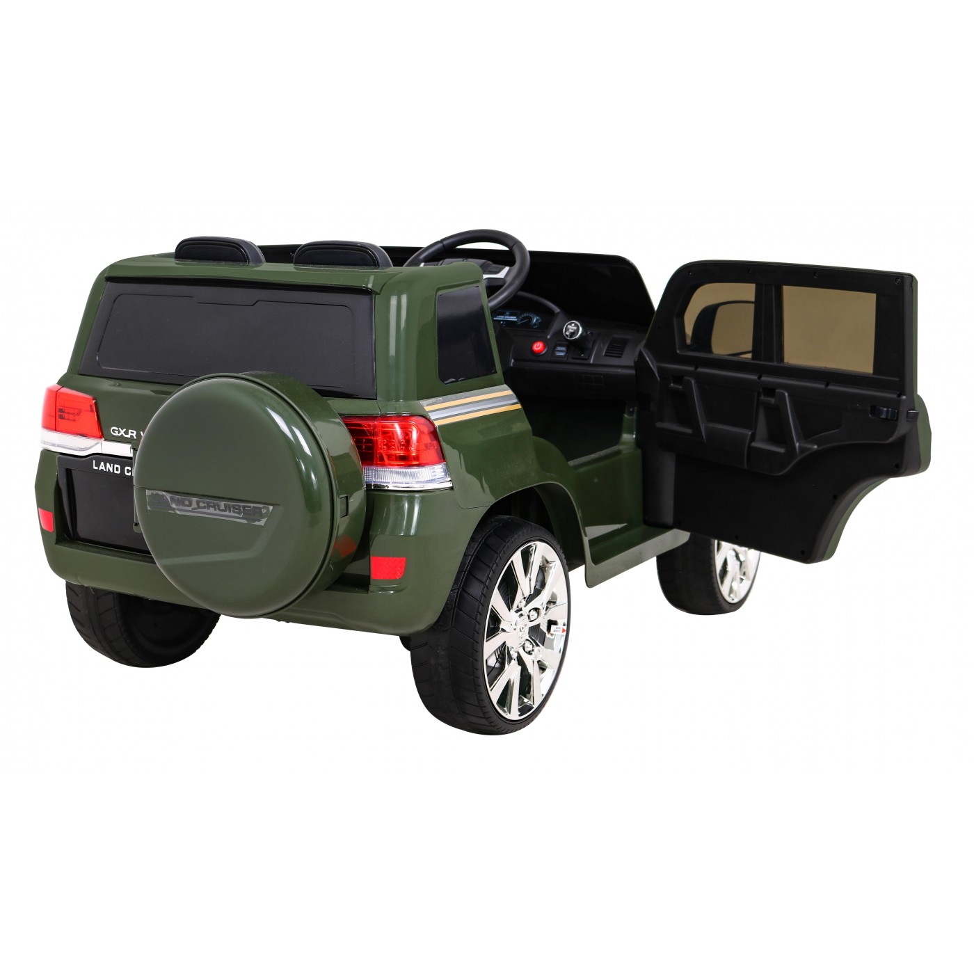 Toyota Land Cruiser Bateriově napájené Zelené dálkové úložiště EVA Pomalý start LED MP3