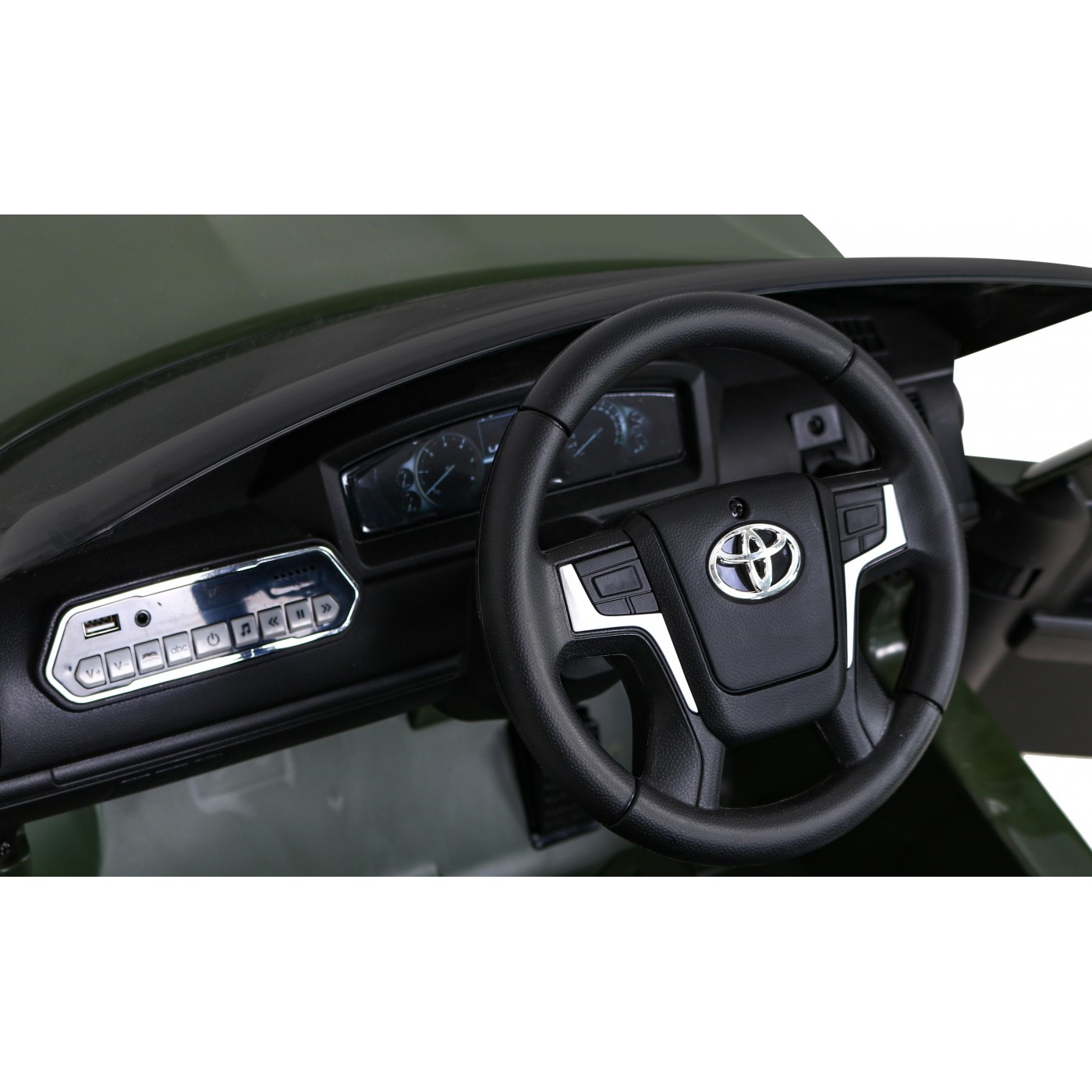 Toyota Land Cruiser Bateriově napájené Zelené dálkové úložiště EVA Pomalý start LED MP3