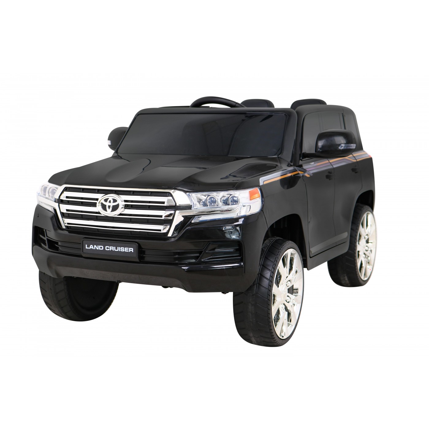 Toyota Land Cruiser Bateriové Černé Dálkové Úložiště EVA Pomalý Start LED MP3