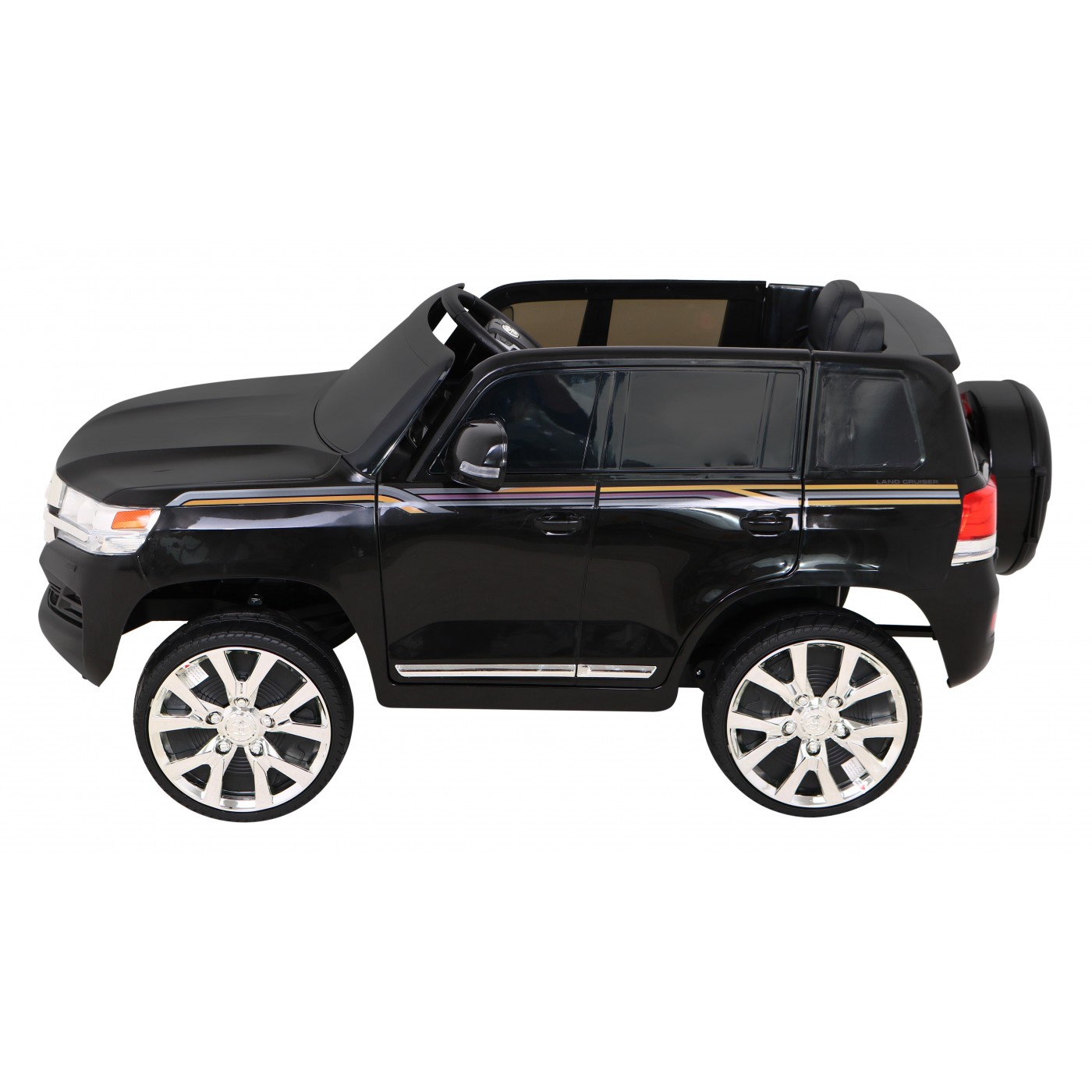 Toyota Land Cruiser Bateriové Černé Dálkové Úložiště EVA Pomalý Start LED MP3