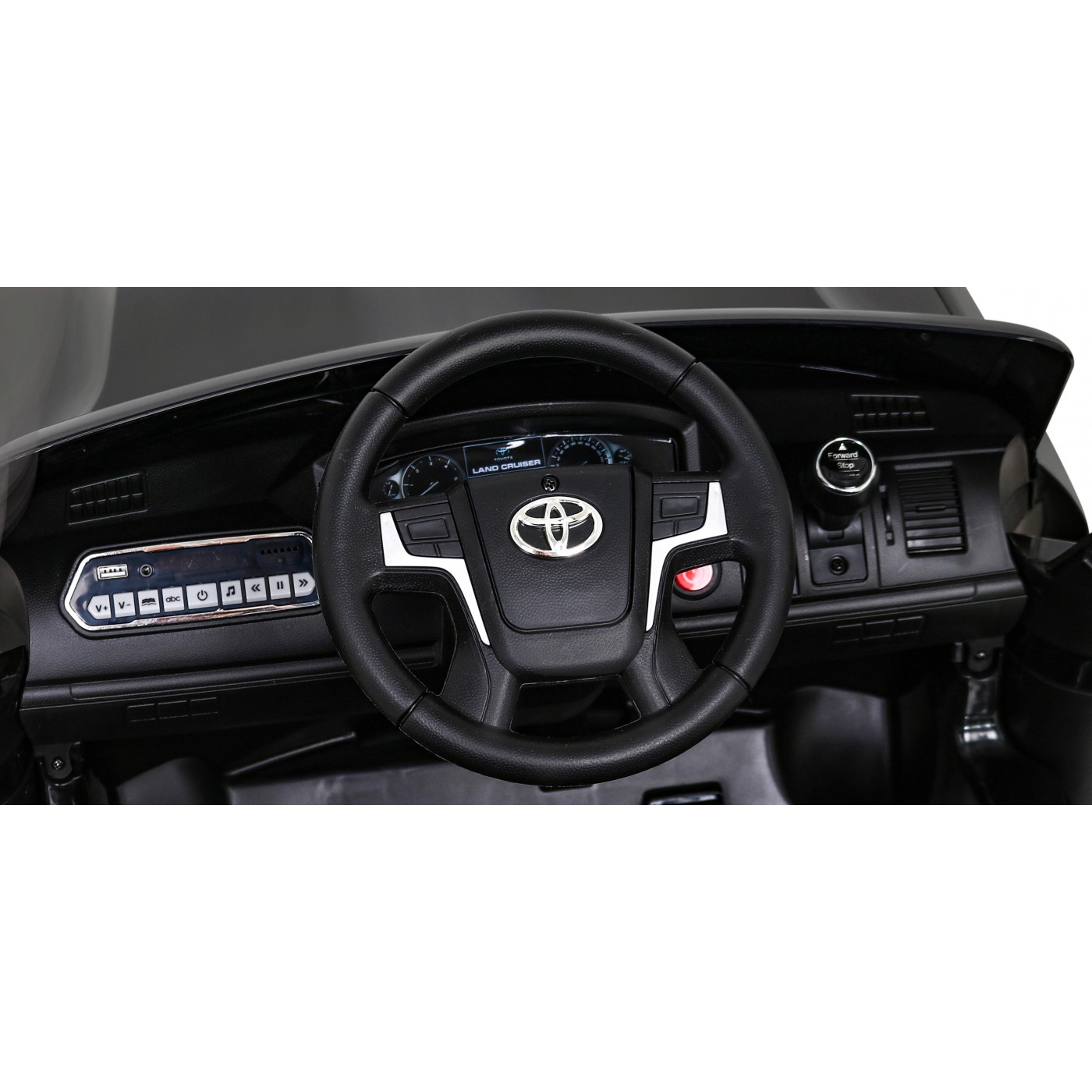 Toyota Land Cruiser Bateriové Černé Dálkové Úložiště EVA Pomalý Start LED MP3