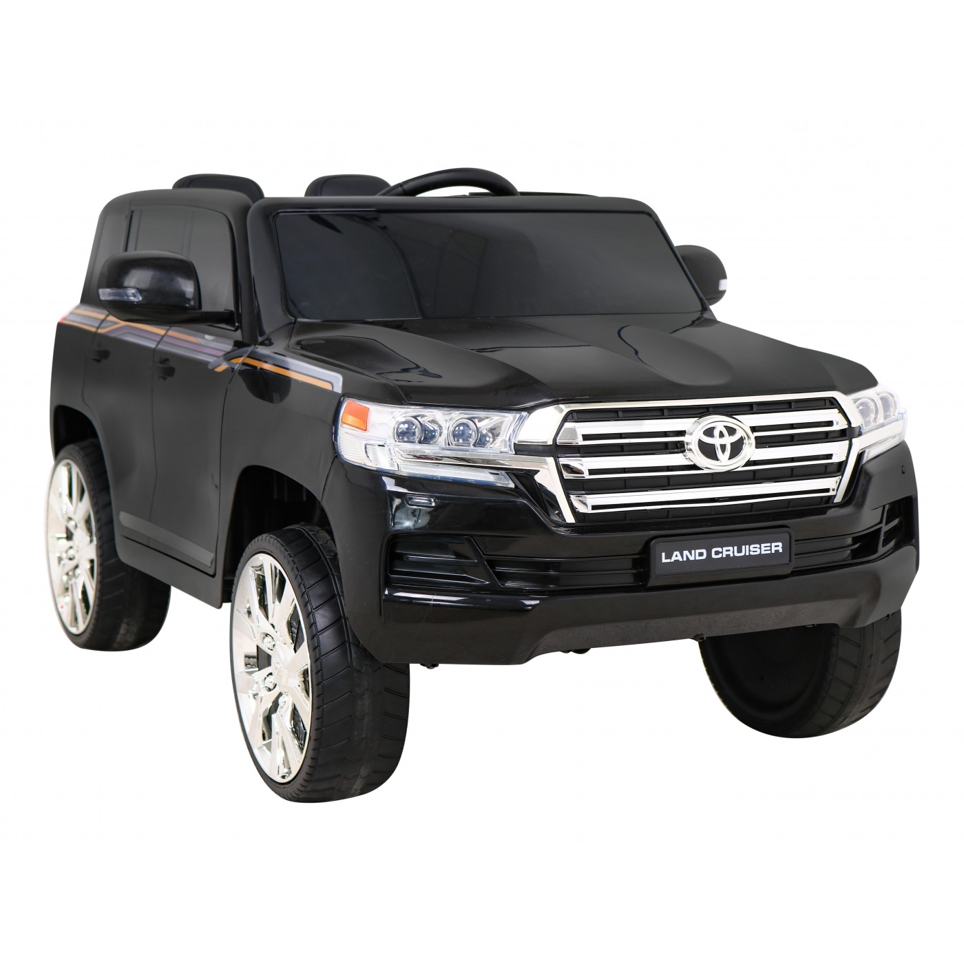 Toyota Land Cruiser Bateriové Černé Dálkové Úložiště EVA Pomalý Start LED MP3