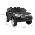 Toyota Land Cruiser Bateriové Černé Dálkové Úložiště EVA Pomalý Start LED MP3