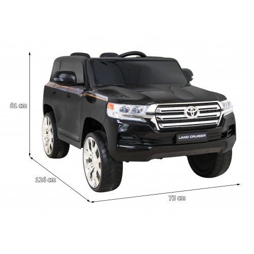 Toyota Land Cruiser Bateriové Černé Dálkové Úložiště EVA Pomalý Start LED MP3