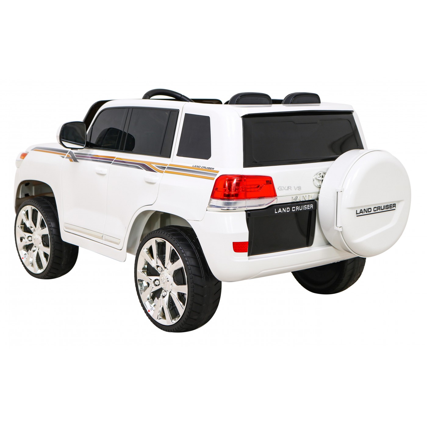 Toyota Land Cruiser Bateriové Bílé Dálkové Úložiště EVA Pomalý Start LED MP3