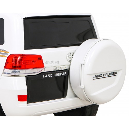 Toyota Land Cruiser Bateriové Bílé Dálkové Úložiště EVA Pomalý Start LED MP3