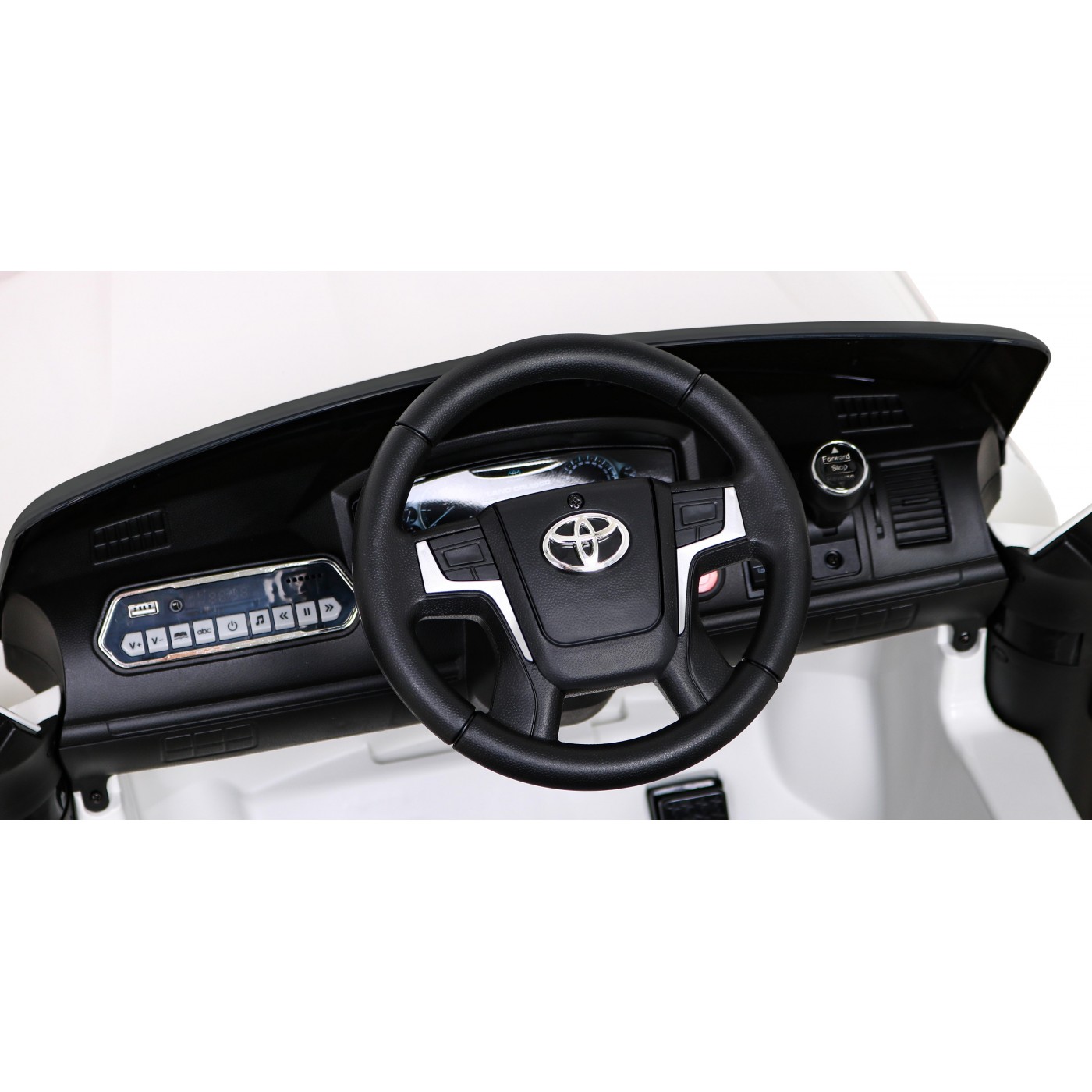 Toyota Land Cruiser Bateriové Bílé Dálkové Úložiště EVA Pomalý Start LED MP3