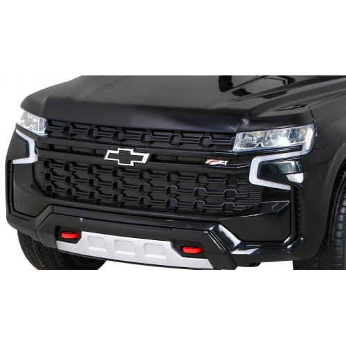 Elektrické dětské auto Chevrolet Tahoe černé  + dálkové ovládání + EVA + MP3 rádio + LED