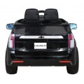 Elektrické dětské auto Chevrolet Tahoe černé  + dálkové ovládání + EVA + MP3 rádio + LED
