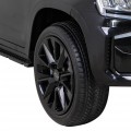 Elektrické dětské auto Chevrolet Tahoe černé  + dálkové ovládání + EVA + MP3 rádio + LED