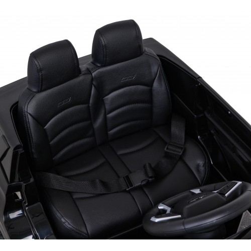 Elektrické dětské auto Chevrolet Tahoe černé  + dálkové ovládání + EVA + MP3 rádio + LED