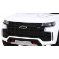 Elektrické dětské auto Chevrolet Tahoe bílé + dálkové ovládání + EVA + rádio MP3 + LED