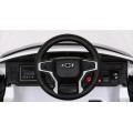 Elektrické dětské auto Chevrolet Tahoe bílé + dálkové ovládání + EVA + rádio MP3 + LED