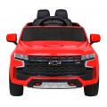 Elektrické dětské auto Chevrolet Tahoe červené + dálkové ovládání + EVA + MP3 rádio + LED