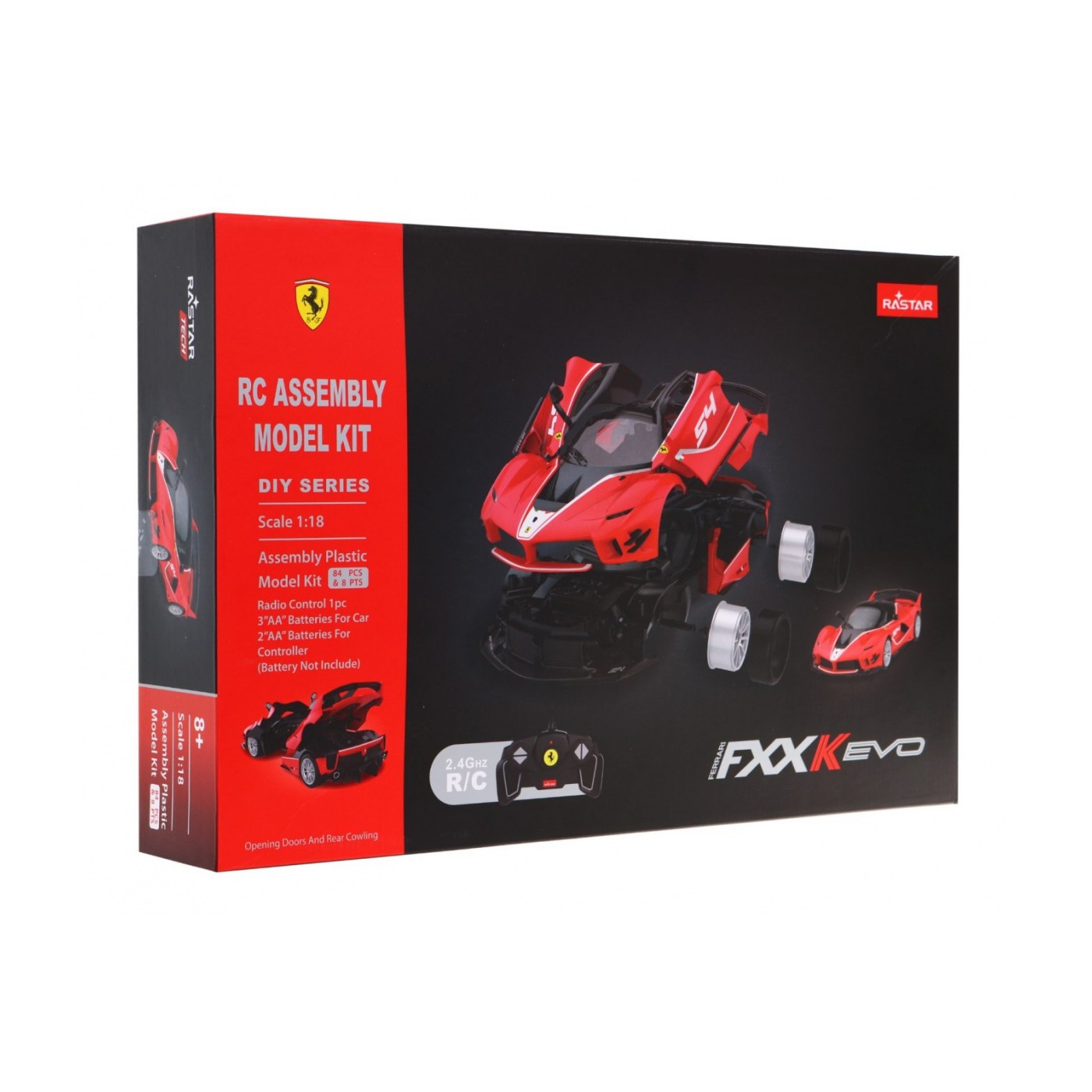 Ferrari FXX-K Evo RASTAR model 1:18 Dálkové ovládání auta + 2,4 GHz dálkové ovládání