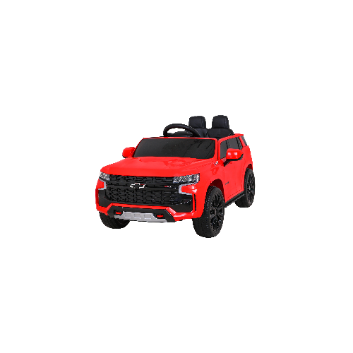 Elektrické dětské auto Chevrolet Tahoe červené + dálkové ovládání + EVA + MP3 rádio + LED