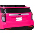 Elektrické dětské auto Chevrolet Tahoe růžové + dálkové ovládání + EVA + rádio MP3 + LED