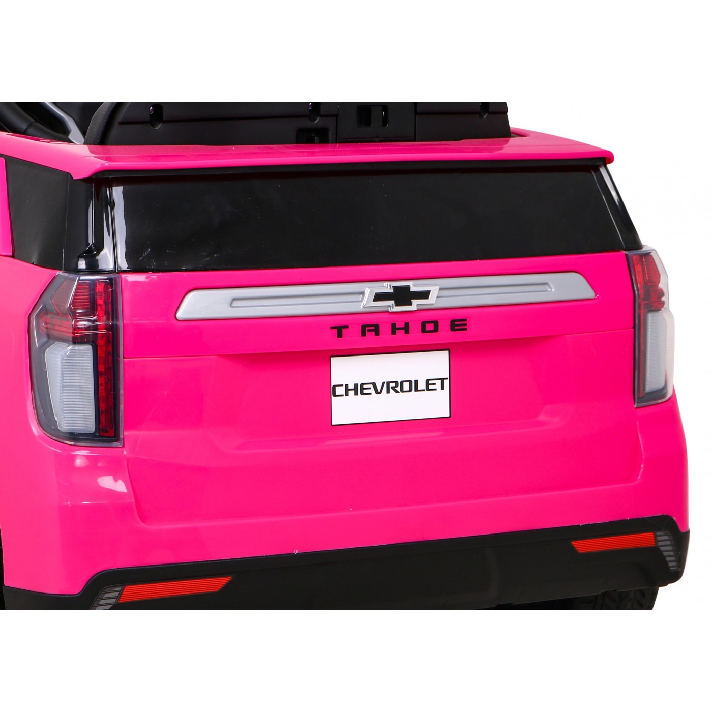 Elektrické dětské auto Chevrolet Tahoe růžové + dálkové ovládání + EVA + rádio MP3 + LED